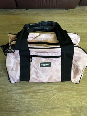 Vooray Pink Camo Weekender Duffel